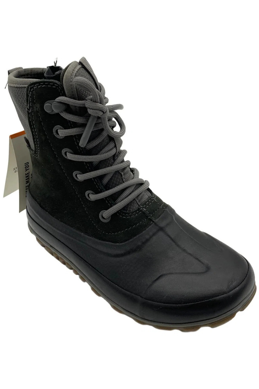 Bogs Women's Casual Tall LTR Winter Ankle Boot Dark Grey/Multi - Medium
